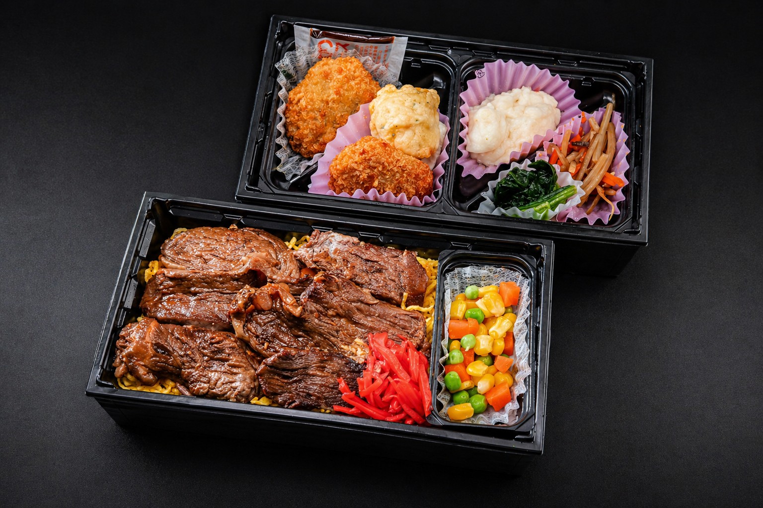 18特選焼肉二段重弁当